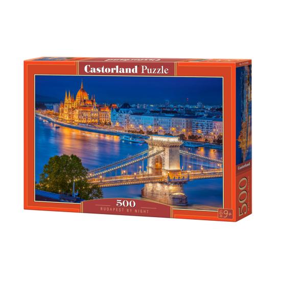 Puzzle Castorland Budapeste à Noite de 500 peças