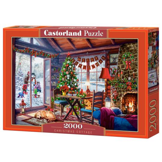 Puzzle Castorland Cabana de Natal 2.000 peças