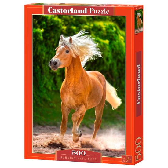 Puzzle Castorland Haflinger Cavalo de Corrida 500 Peças