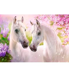 Puzzle Castorland Cavalos Românticos 1000 Peças