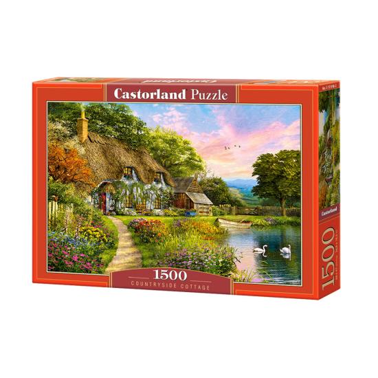 Puzzle Castorland Cabana Rural de 1500 Peças Puzzle Castorland Cabana Rural de 1500 Peças