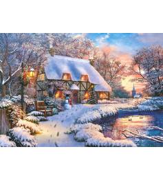 Puzzle Castorland Cabine de Inverno de 500 peças