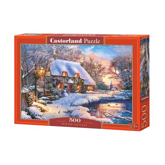 Puzzle Castorland Cabine de Inverno de 500 peças