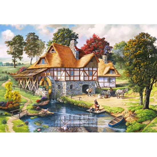 Puzzle Castorland Watermill Cabin 2000 Peças