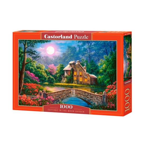 Puzzle Castorland Cabin no Jardim da Lua 1000 Peças Puzzle Castorland Cabin no Jardim da Lua 1000 Peças