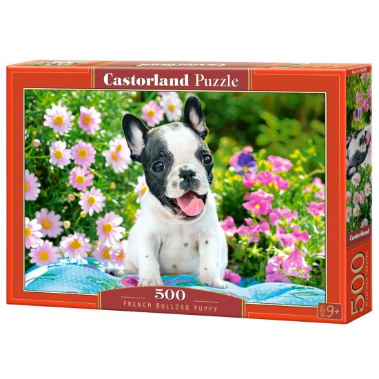 Puzzle Castorland Filhote de Buldogue Francês 500 peças
