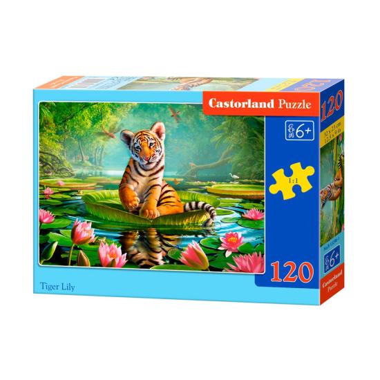 Puzzle Castorland Tiger Cub 120 peças