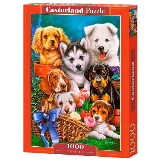 Puzzle Castorland Cachorros 1000 peças