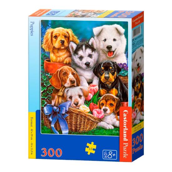 Puzzle Castorland Cachorros 300 peças