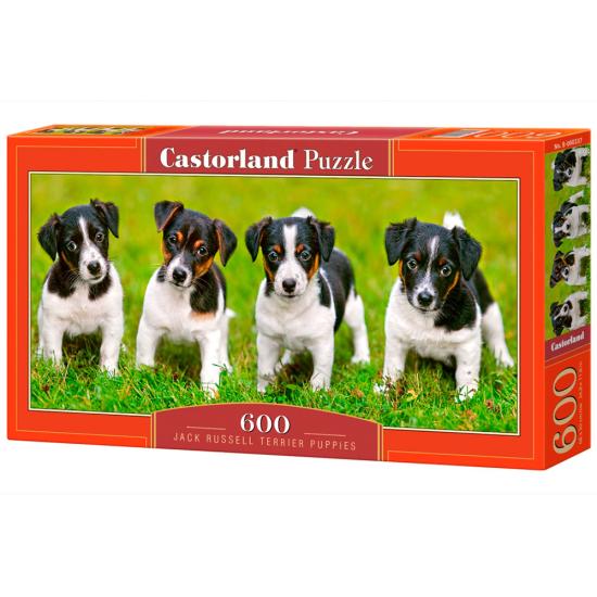 Cachorros Castorland Jack Russell Terrier Puzzle 600 Pçs Cachorros Castorland Jack Russell Terrier Puzzle 600 Pçs