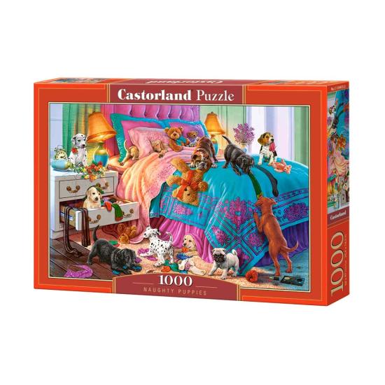 Puzzle Castorland Cachorrinhos Travessos 1000 peças