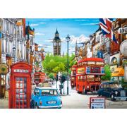 Puzzle Castorland Rua de London 1500 peças