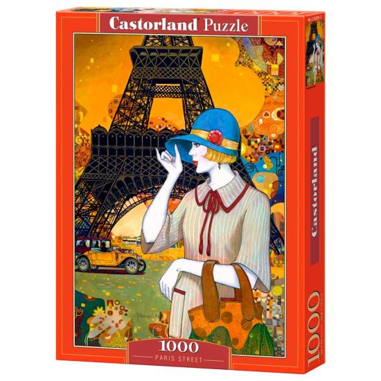 Puzzle Castorland Streets of Paris 1000 peças