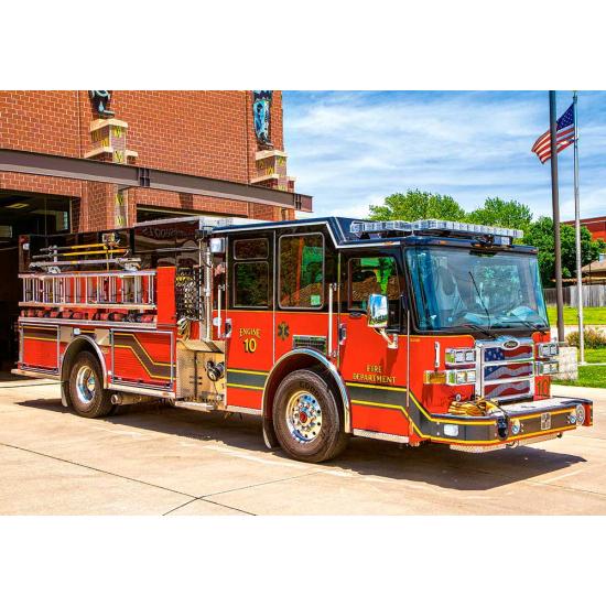 Puzzle Castorland caminhão de bombeiros 500 peças