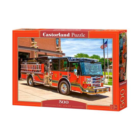 Puzzle Castorland caminhão de bombeiros 500 peças
