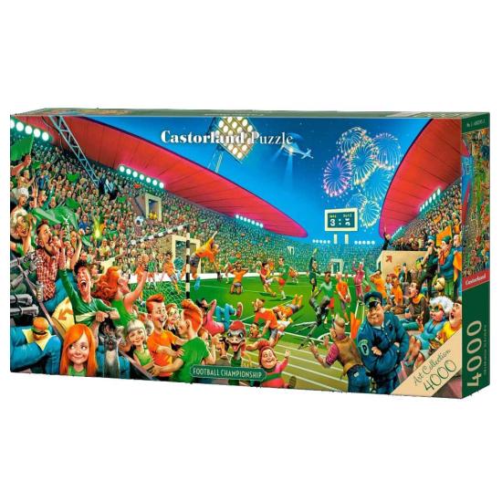 Puzzle Castorland Campeonato de Futebol 4000 Pçs