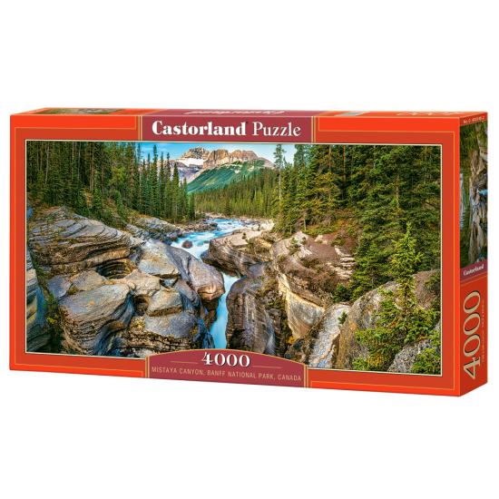 Puzzle Castorland Cañón Mistaya Parque Banff Canadá 4.000 p