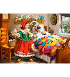 Puzzle Castorland Chapeuzinho Vermelho e o Lobo 120 Peças