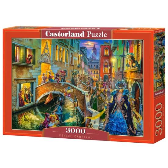 Puzzle Castorland Carnaval de Veneza de 3000 peças Puzzle Castorland Carnaval de Veneza de 3000 peças