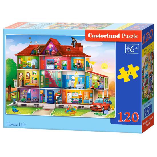 Puzzle Castorland Casa ao Vivo 120 peças