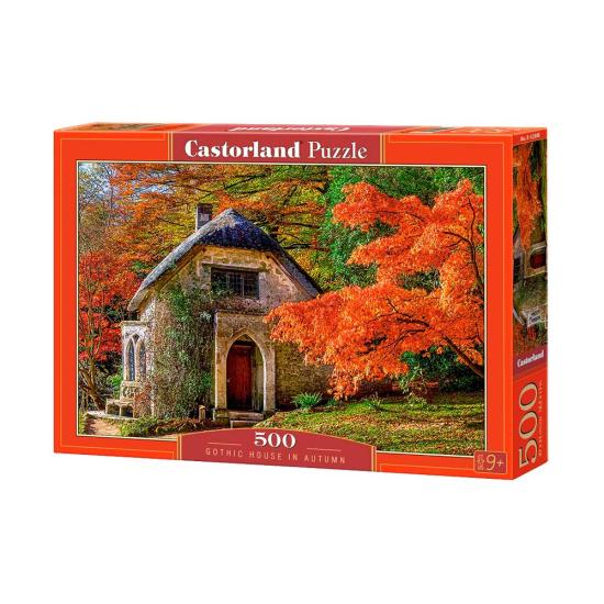 Puzzle Castorland Casa Gótica no Outono 500 Peças