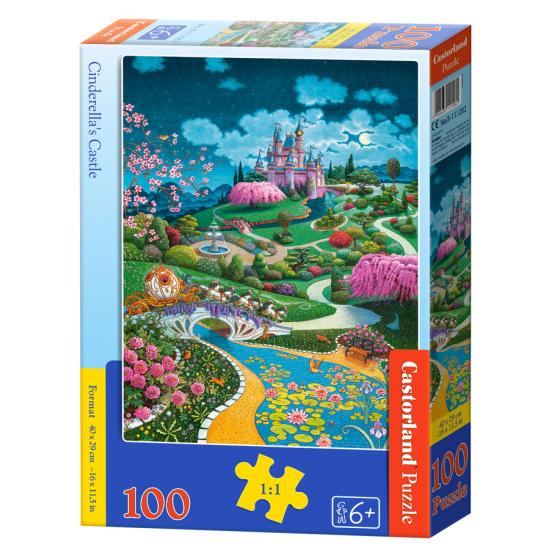 Puzzle Castorland Castelo Da Cinderela de 100 Peças