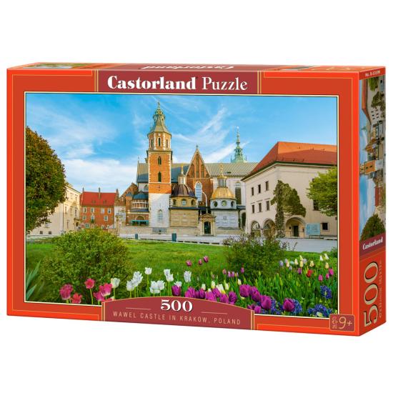 Puzzle Castorland Castelo Wawel Cracóvia Polônia 500 peças