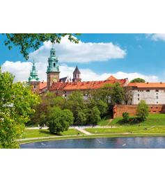 Puzzle Castorland Castelo Real de Wawel, Polônia de 500 peças