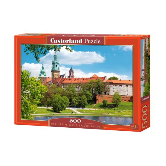 Puzzle Castorland Castelo Real de Wawel, Polônia de 500 peças