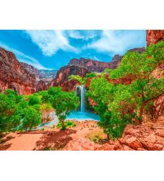 Puzzle Castorland Havasu Falls, Arizona, EUA de 2000 Peças