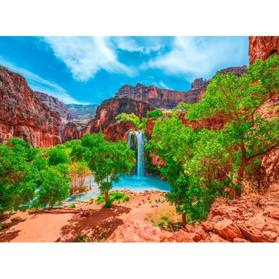 Puzzle Castorland Havasu Falls, Arizona, EUA de 2000 Peças