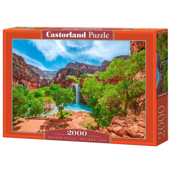 Puzzle Castorland Havasu Falls, Arizona, EUA de 2000 Peças