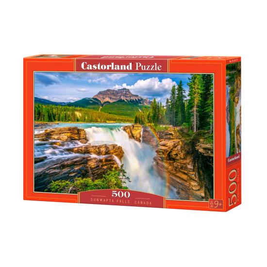 Puzzle Castorland Sunwapta Falls, Canadá 500 peças