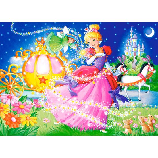 Puzzle Castorland Cinderela 120 peças Puzzle Castorland Cinderela 120 peças