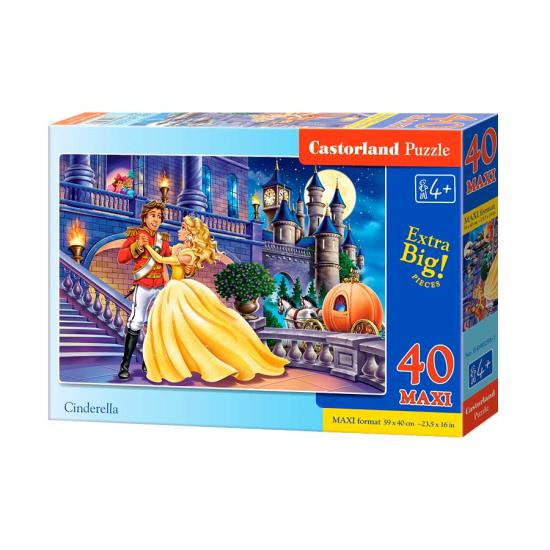 Puzzle Castorland Cinderela 40 peças Puzzle Castorland Cinderela 40 peças