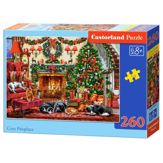 Puzzle Castorland Lareira Aconchegante 260 peças