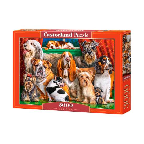 Puzzle Castorland Clube do Cão 3000 Peças