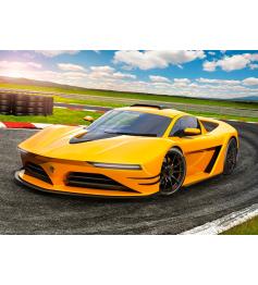 Puzzle Castorland Carro Esportivo Amarelo de 120 peças