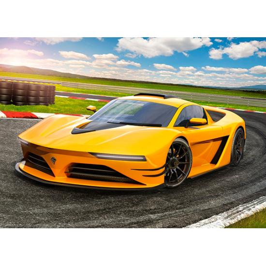 Puzzle Castorland Carro Esportivo Amarelo de 120 peças Puzzle Castorland Carro Esportivo Amarelo de 120 peças