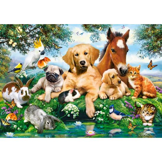 Puzzle Castorland Amigos de Verão 500 peças