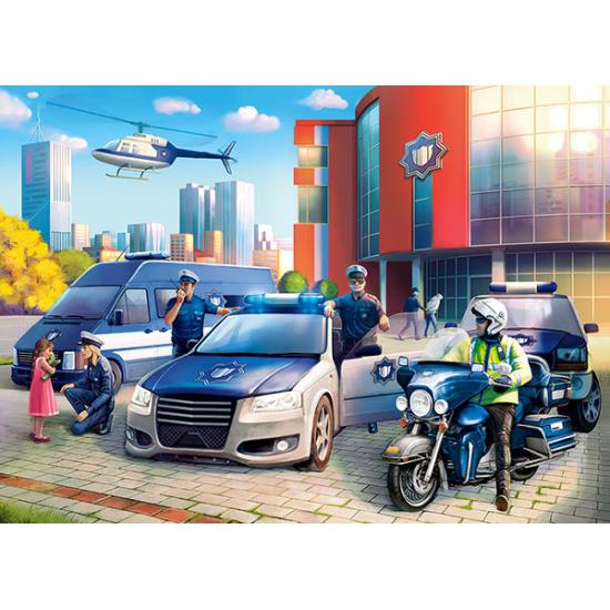 Puzzle Castorland Delegacia de Polícia 120 peças