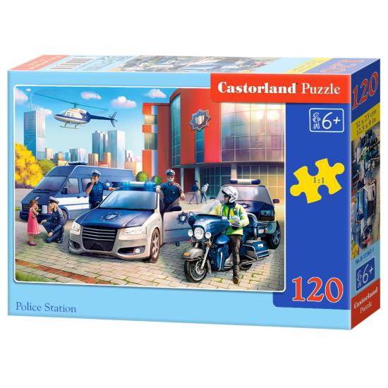 Puzzle Castorland Delegacia de Polícia 120 peças