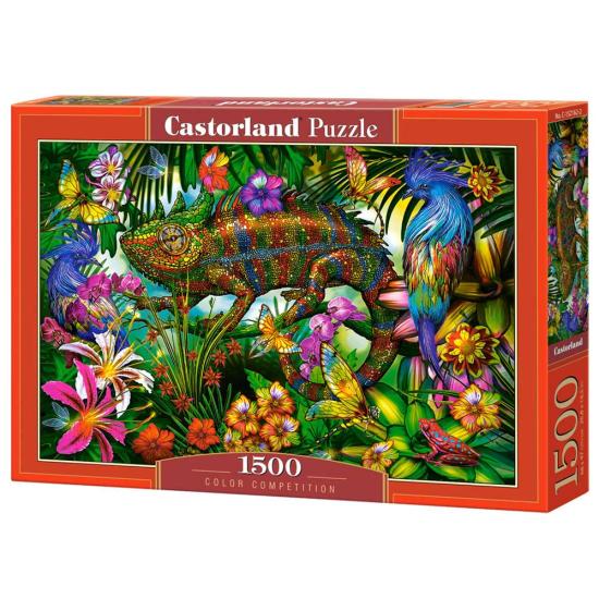 Puzzle Castorland Competição Colorida de 1500 peças