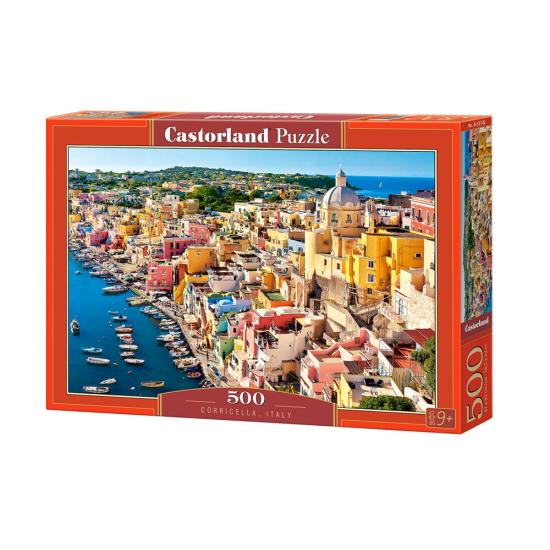 Puzzle Castorland Corricella, Itália de 500 Peças