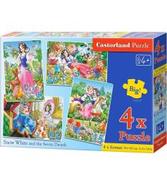 Puzzle Castorland Conto da Branca de Neve 8+12+15+20