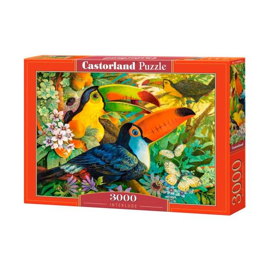 Puzzle Castorland Tucanos Descansando 3000 Peças