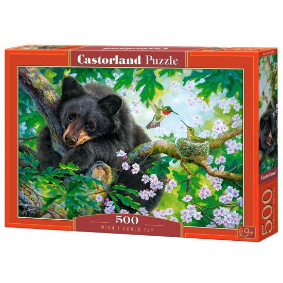 Puzzle Castorland Eu Gostaria de Poder Voar 500 peças
