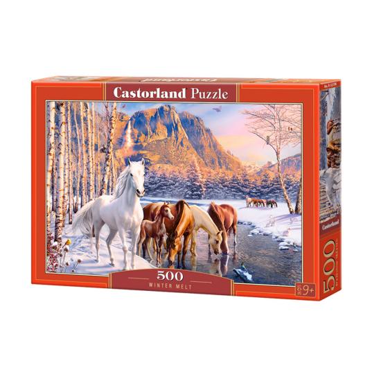Puzzle Castorland Descongelar no Inverno de 500 pçs
