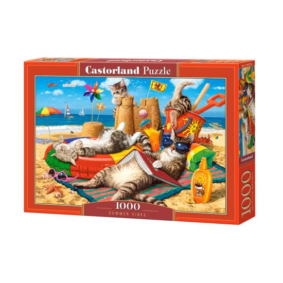 Puzzle Castorland curtindo o verão de 1000 peças