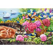 Puzzle Castorland Domingo Preguiçoso de 1000 peças